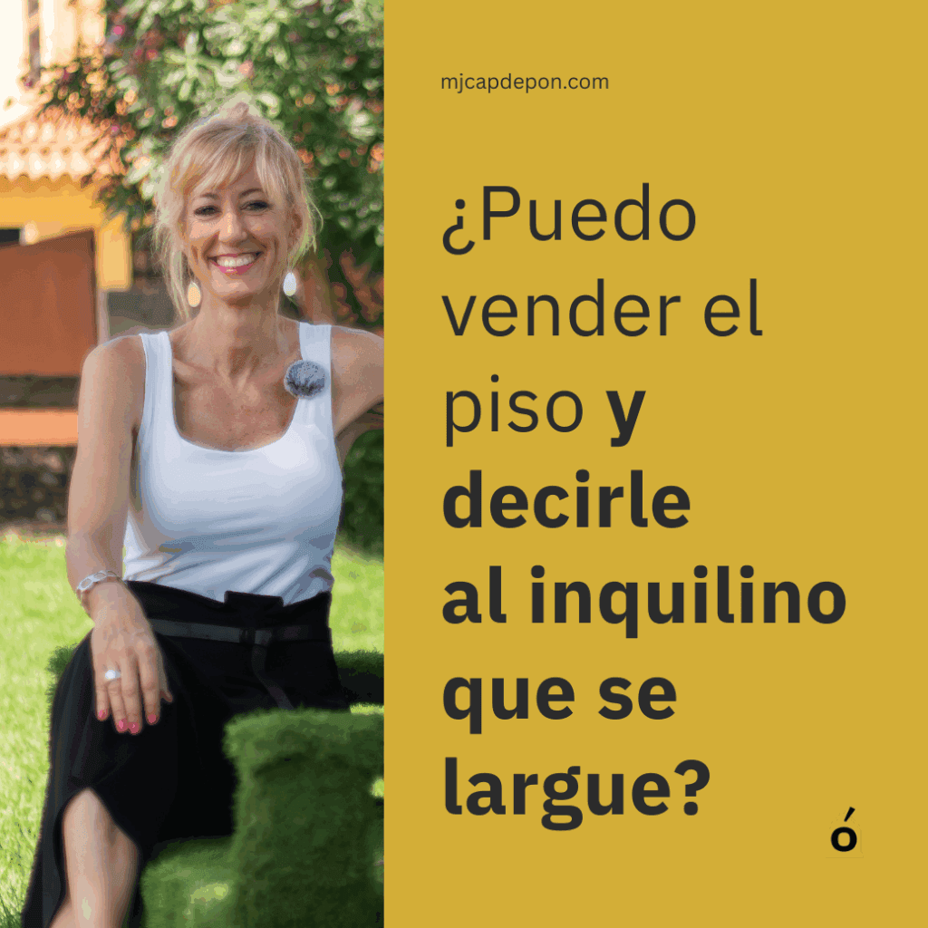 Venta piso con alquiler
